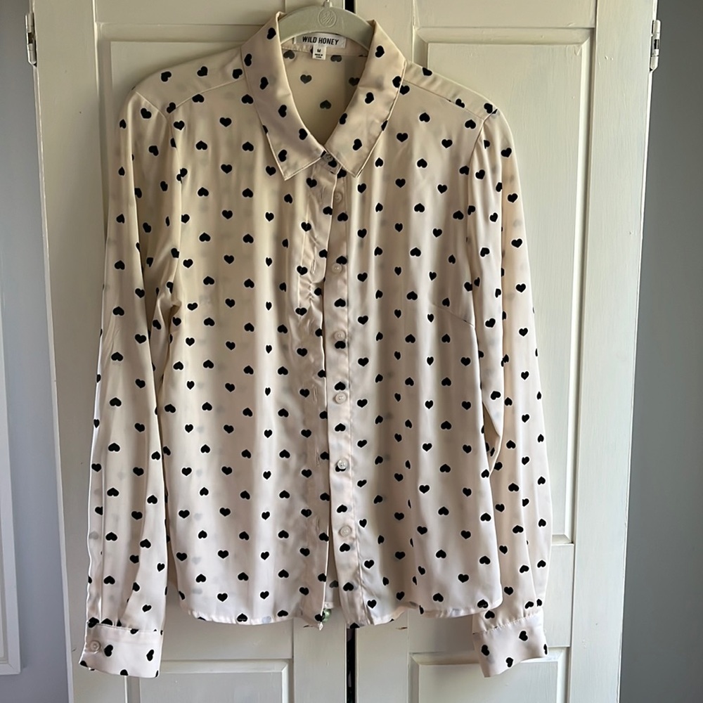 Vici Heart blouse ❤️❤️❤️